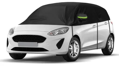 Produktbild von Halbe Autoabdeckung für Ford Fiesta Hatchback 2008-2023, Allwetter, wasserdicht, UV-Schutz
