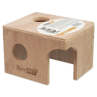 Zdjęcie produktu dla Drewniany domek EPIC PET M 16 cm