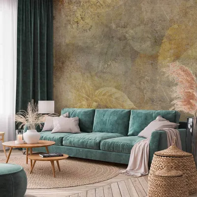 Produktbild von Vlies Fototapete - Stone Nature 100x70 cm Blätter b-C-0892-a-a