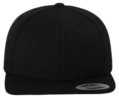 Produktbild von Flexfit - "Classic" Snapback Mütze für Herren/Damen Uni FK1383 (Einheitsgröße) (Schwarz)