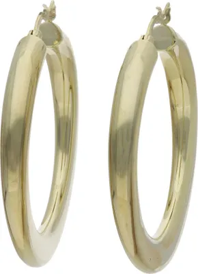 Produktbild von Creolen Silber 925 Gold plattiert JL16-06-0723 JuwelmaLux