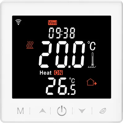 Produktbild von WIFI Wasser-Fussbodenheizung 3A Thermostat mit Anwendung und Sprachsteuerung 3,5-Zoll-LCD-Display Intelligenter programmierbarer Thermostat Kindersicherung Wettervorhersage