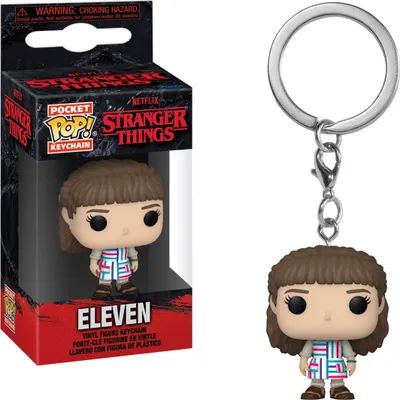 Produktbild von Stranger Things - Eleven  - Schlüsselanhänger Funko Pocket POP! Keychain