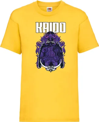 Produktbild von Kinder T-Shirt One Manga Piece Anime Kaidou Kaidou, 5-6 Jahr - 116 / Gelb