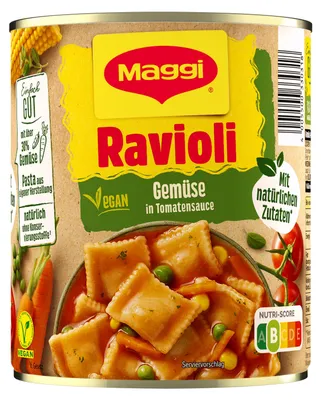 Obrázek produktu pro Maggi® Ravioli Gemüse Fertiggericht 800,0 g