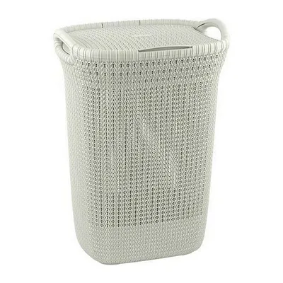 Zdjęcie produktu dla Curver Kosz Na Bieliznę Knit 57L Kremowy
