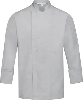 Produktbild von Greiff GASTRO MODA Cuisine Herren Kochjacke Regular Fit Hellgrau 3XL