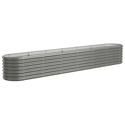 Immagine prodotto di vidaXL Letto rialzato in acciaio verniciato a polvere 260x40x36 cm Grigio
