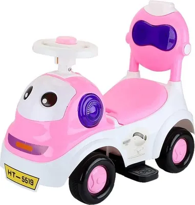 Produktbild von Rutschauto zum Aufsitzen mit Lenkrad, Hupe und Geräuschen 5519P