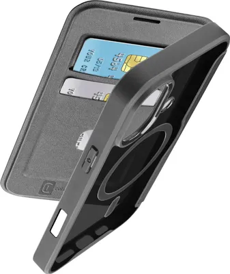 Produktbild von Cellularline Book Case Daily MAG iPhone 16 Black