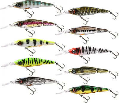 Produktbild von Spro Iris Twitchy Jointed 7,5 cm 8,5 gr Hot Perch