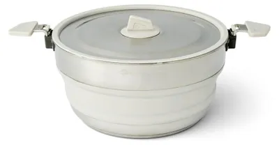 Image de Casserole en acier inoxydable pliable, 5 litres