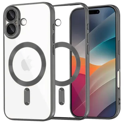 Obrázek produktu pro Techsuit – ochranné pouzdro Crystal MagSafe pro iPhone 17 – černé