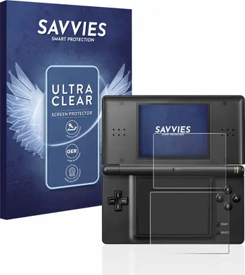 Produktbild von 18x Für Nintendo DS LITE Schutzfolie Savvies Displayschutz Display Schutz Folie Klar Transparent