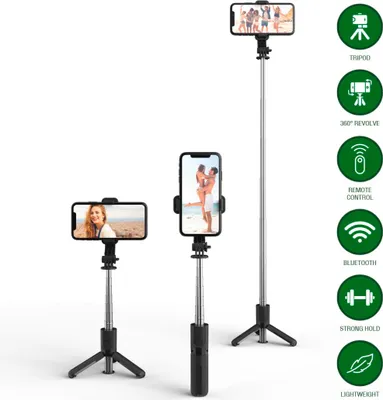 Produktbild von 4Smarts Handy Stativ mit Wireless-Fernauslöser