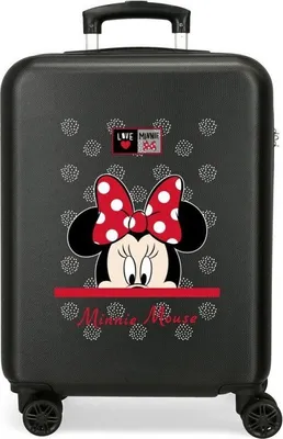 Image de Valise Disney 2161721 Minnie Unie Noir Polyester