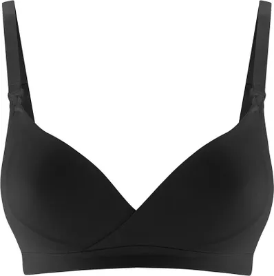 Produktbild von Schwarzer Schwangerschafts-Still-BH „Bellybutton“ für Damen