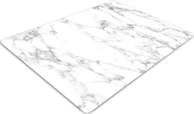 Obrázek produktu pro Ochranná podložka pod podlahu - Ochranná podložka pod židli - Podložka pod podlahu - 140x100 cm - Mramorový kámen