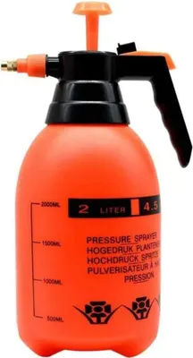 Produktbild von 2-l-Hochdrucksprüher mit verstellbarer Messingdüse, hochwertiger Pumpzerstäuber (2 l), geeignet für Haus- und Gartenpflanzen