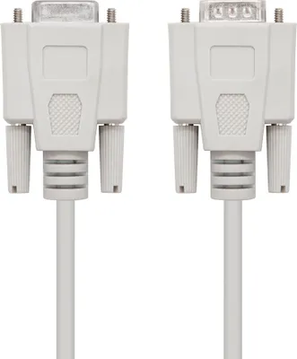 Obrázek produktu pro Nanocable 10.14.0203, Béžová, 3 m, DB9, DB9, Samec, Samice
