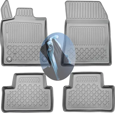 Produktbild von Z521384 TPE-Gummifußmatten kompatibel mit DS 4 Cross Schrägheck Hatchback 5-türer 2021-