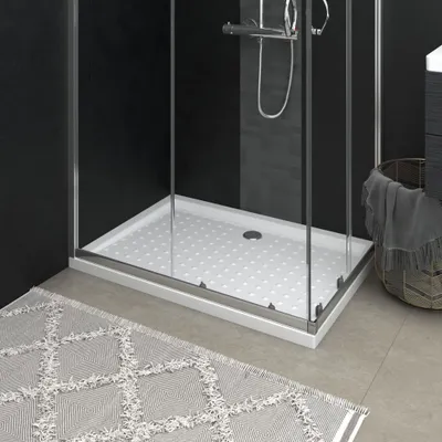Produktbild von vidaXL Duschwanne Anti-Rutsch Weiß 70x100x4 cm ABS