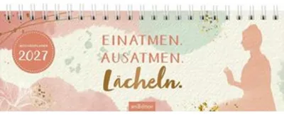 Produktbild von Tischkalender Einatmen. Ausatmen. Lächeln. 2027