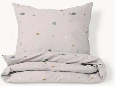 Produktbild von Petite Amélie Bettwäsche-Set – 140x200 cm – Baumwolle – Sea Life