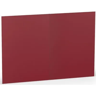 Produktbild von Doppelkarten A6 220g/qm rosso VE=5 Stück