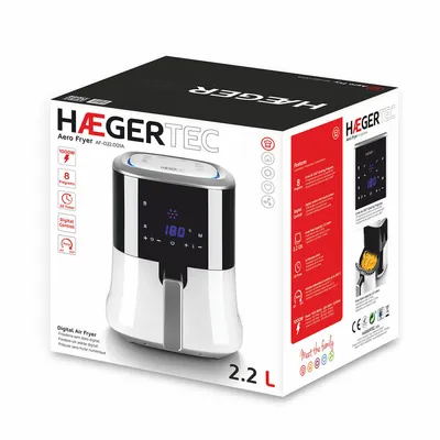 Image de Friteuse Haeger Aero Fryer 2,2 L Blanc