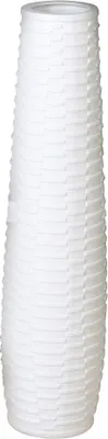 Produktbild von GILDE  Vase Catania weiß H. 57 cm,26456