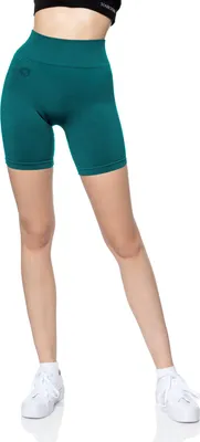 Produktbild von Stark Soul® Seamless kurze Leggings -OPAQUE- , blickdichte Fitness Short, Radlerhose, - Petrol - Gr: XS