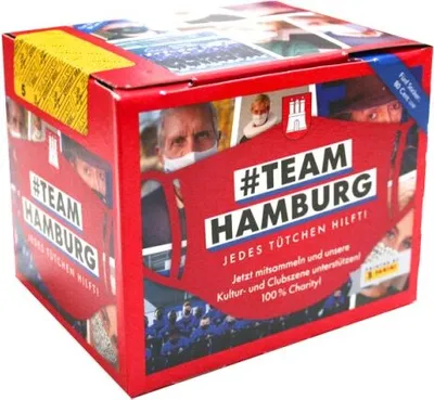 Produktbild von Team Hamburg - Sammelsticker - 1 Display (50 Tüten)