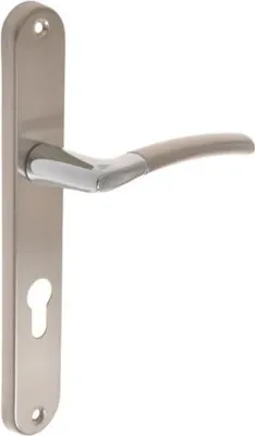 Zdjęcie produktu dla Klamka drzwiowa GAMET ADULAR DH96-14Y72-G4G7-BL WB szczotkowany chrom/nikiel