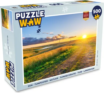 Obrázek produktu pro MuchoWow MuchoWow® Puzzle 500 ks Slunce - Příroda - Krajina