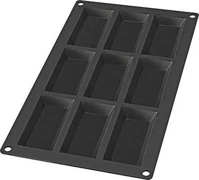 Produktbild von Famanu Silikonform 9 Mulden - Schwarz