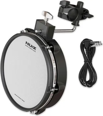 Produktbild von Nux E-Drum Pad DM-8 Tom-Set 10 Zoll mit Halterung
