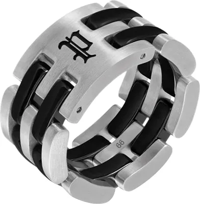 Police PEAGF007860 Herrenring Ceramica I 1