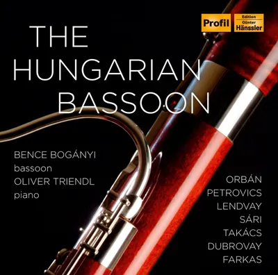 Obrázek produktu pro Various: Musik für Fagott & Klavier "The Hungarian Bassoon"