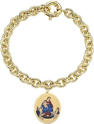 Immagine prodotto di Bracciali con ciondoli Charms Amen Collezione Oro Devozione - donna