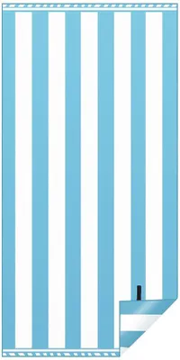 Produktbild von Unyqoos® Extra großes, schnell trocknendes Mikrofaser-Strandtuch 180 x 90 cm – sandabweisend, mit Aufhängeschlaufen & Aufbewahrungsbeutel, ideal für Strand und Reise