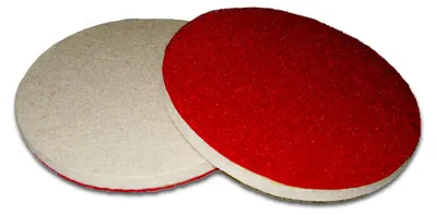 Produktbild von Polierscheibe Klettscheibe Filzscheibe Schleifscheiben 125mm Klett 5 Stück