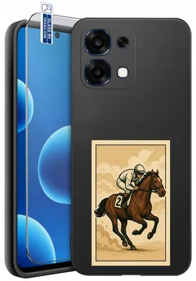 Imagen del producto de Funda para Oppo A6 Pro 5G con diseños, de silicona mate, con cristal protector 9H