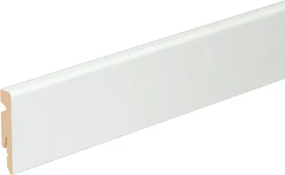 Produktbild von FN Neuhofer Fußleiste 220 cm 60 x 11 mm weiß