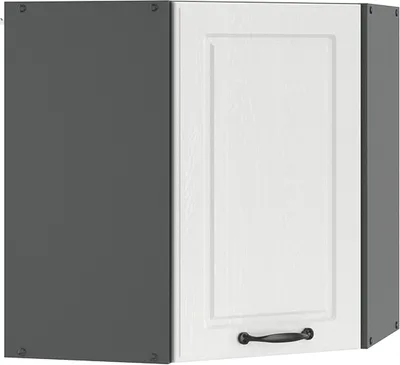 Produktbild von Eckhängeschrank Vicco R-Line Weiß Landhaus 57 cm, Model 36586