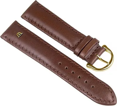 Produktbild von Maurice Lacroix Galant Uhrenarmband Kalbsleder Band Braun 25205G, Stegbreite:19mm