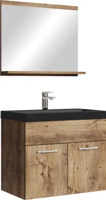 Immagine prodotto di Mobile da bagno Montreal 02 60cm Rovere Marrone - armadio mobiletto lavabo