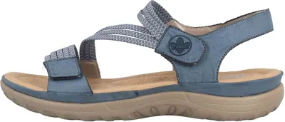 Produktbild von Rieker Sandalen Plat Sandalen Plat - Blauw - Maat 42