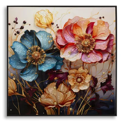 Produktbild von Mauro Ferretti Wandbild NARCY Multicolor 82x82 cm