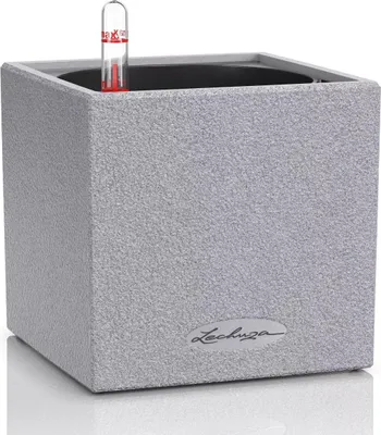 Zdjęcie produktu dla Kaszpa 14X14Cm Z Systemem Podlewania Lechuza Canto Stone